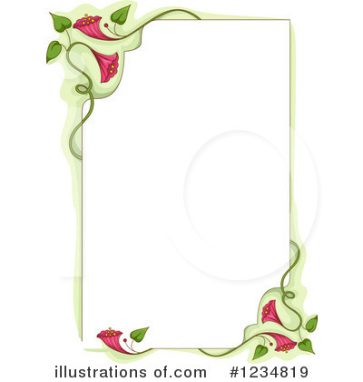 Royalty-Free (RF) Floral Clipart Illustration by BNP Design Studio - Stock Sample #1234819