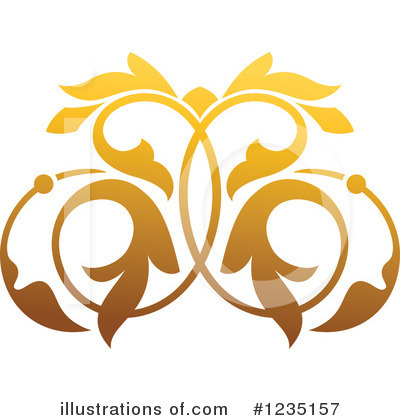 Royalty-Free (RF) Floral Clipart Illustration by Vector Tradition SM - Stock Sample #1235157