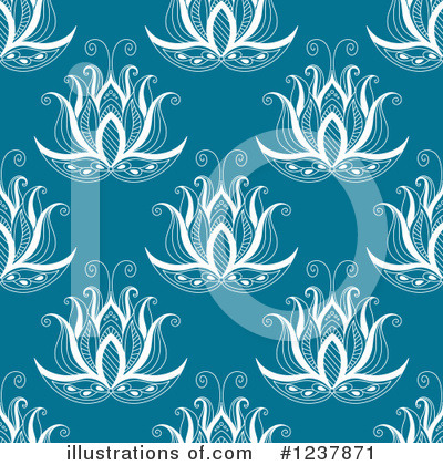 Royalty-Free (RF) Floral Clipart Illustration by Vector Tradition SM - Stock Sample #1237871
