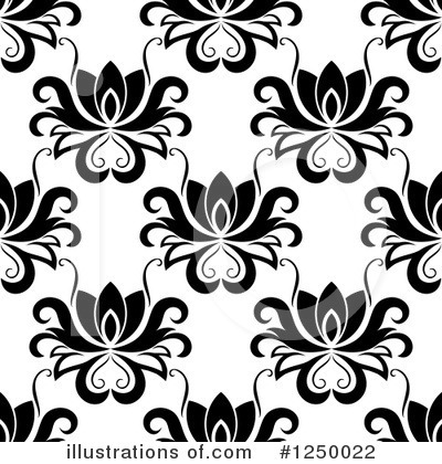 Royalty-Free (RF) Floral Clipart Illustration by Vector Tradition SM - Stock Sample #1250022