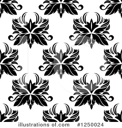 Royalty-Free (RF) Floral Clipart Illustration by Vector Tradition SM - Stock Sample #1250024