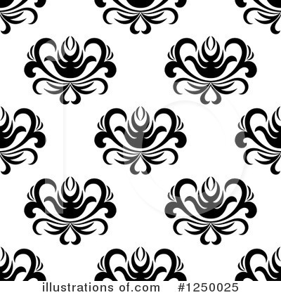 Royalty-Free (RF) Floral Clipart Illustration by Vector Tradition SM - Stock Sample #1250025