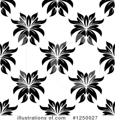 Royalty-Free (RF) Floral Clipart Illustration by Vector Tradition SM - Stock Sample #1250027