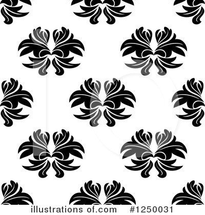 Royalty-Free (RF) Floral Clipart Illustration by Vector Tradition SM - Stock Sample #1250031