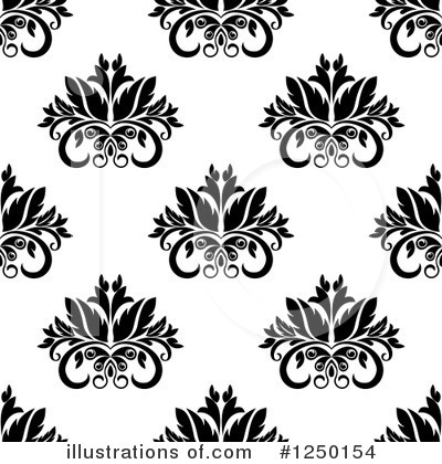 Royalty-Free (RF) Floral Clipart Illustration by Vector Tradition SM - Stock Sample #1250154