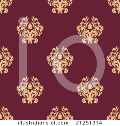 Royalty-Free (RF) Floral Clipart Illustration by Vector Tradition SM - Stock Sample #1251314