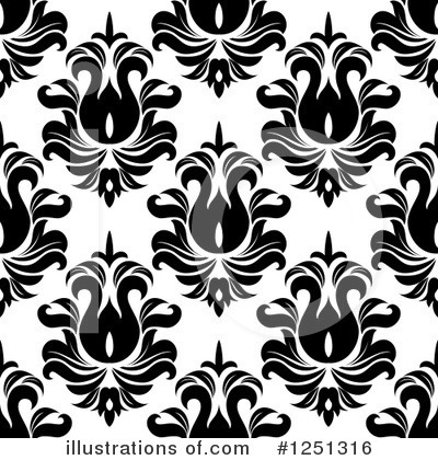 Royalty-Free (RF) Floral Clipart Illustration by Vector Tradition SM - Stock Sample #1251316