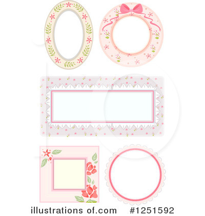 Royalty-Free (RF) Floral Clipart Illustration by BNP Design Studio - Stock Sample #1251592