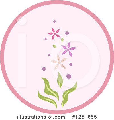 Royalty-Free (RF) Floral Clipart Illustration by BNP Design Studio - Stock Sample #1251655
