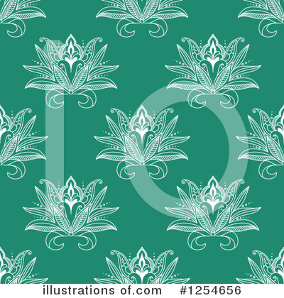 Royalty-Free (RF) Floral Clipart Illustration by Vector Tradition SM - Stock Sample #1254656