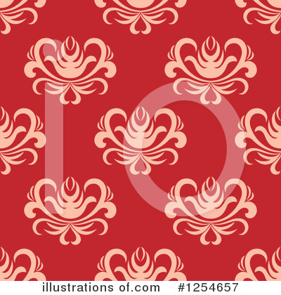Royalty-Free (RF) Floral Clipart Illustration by Vector Tradition SM - Stock Sample #1254657