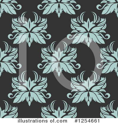 Royalty-Free (RF) Floral Clipart Illustration by Vector Tradition SM - Stock Sample #1254661