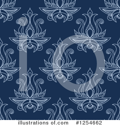 Royalty-Free (RF) Floral Clipart Illustration by Vector Tradition SM - Stock Sample #1254662