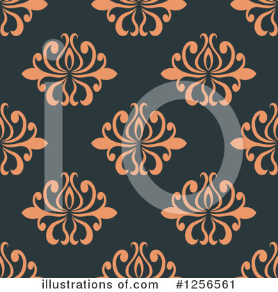 Royalty-Free (RF) Floral Clipart Illustration by Vector Tradition SM - Stock Sample #1256561
