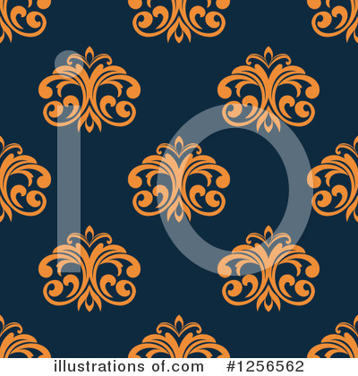 Royalty-Free (RF) Floral Clipart Illustration by Vector Tradition SM - Stock Sample #1256562