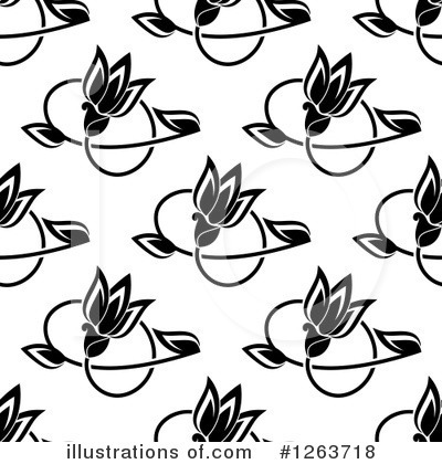 Royalty-Free (RF) Floral Clipart Illustration by Vector Tradition SM - Stock Sample #1263718