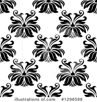 Royalty-Free (RF) Floral Clipart Illustration by Vector Tradition SM - Stock Sample #1296588