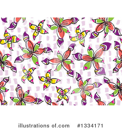 Royalty-Free (RF) Floral Clipart Illustration by Cherie Reve - Stock Sample #1334171