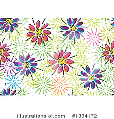 Royalty-Free (RF) Floral Clipart Illustration by Cherie Reve - Stock Sample #1334172
