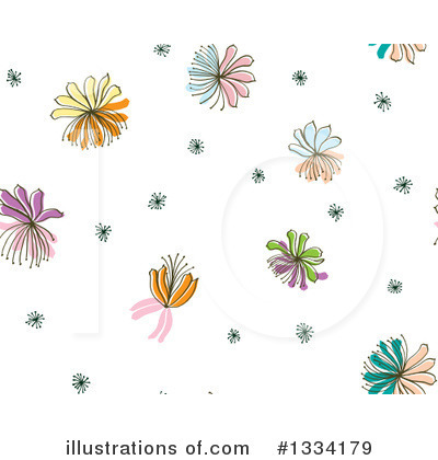 Royalty-Free (RF) Floral Clipart Illustration by Cherie Reve - Stock Sample #1334179