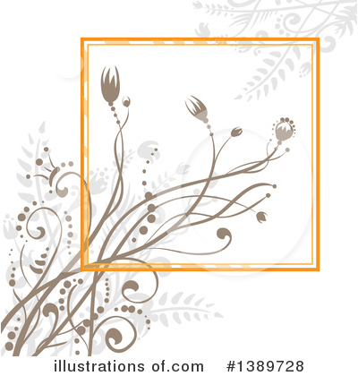 Royalty-Free (RF) Floral Clipart Illustration by merlinul - Stock Sample #1389728