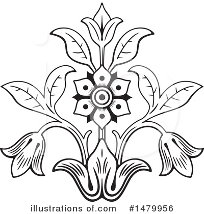 Royalty-Free (RF) Floral Clipart Illustration by Frisko - Stock Sample #1479956