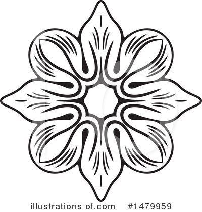 Royalty-Free (RF) Floral Clipart Illustration by Frisko - Stock Sample #1479959
