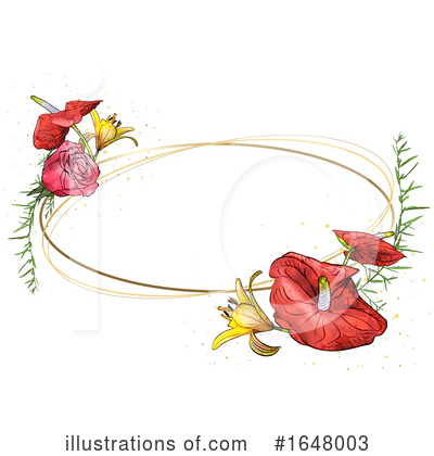 Royalty-Free (RF) Floral Clipart Illustration by dero - Stock Sample #1648003