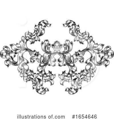 Flourish Clipart #1654646 by AtStockIllustration
