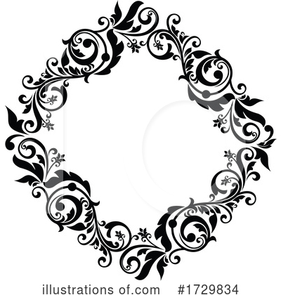 Royalty-Free (RF) Floral Clipart Illustration by Vector Tradition SM - Stock Sample #1729834