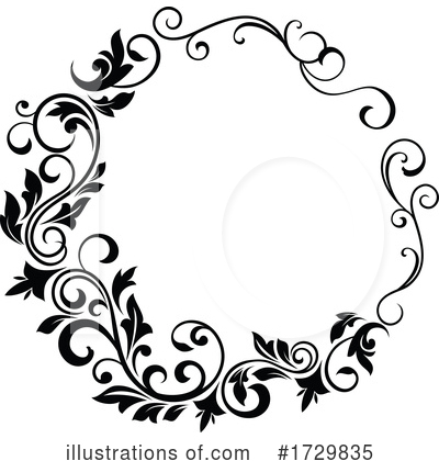 Royalty-Free (RF) Floral Clipart Illustration by Vector Tradition SM - Stock Sample #1729835