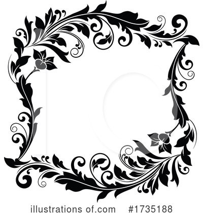 Royalty-Free (RF) Floral Clipart Illustration by Vector Tradition SM - Stock Sample #1735188