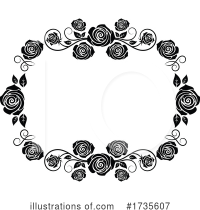 Royalty-Free (RF) Floral Clipart Illustration by Vector Tradition SM - Stock Sample #1735607
