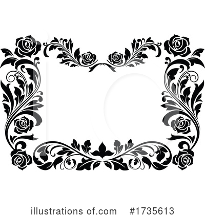Royalty-Free (RF) Floral Clipart Illustration by Vector Tradition SM - Stock Sample #1735613