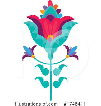 Royalty-Free (RF) Floral Clipart Illustration by Vector Tradition SM - Stock Sample #1746411