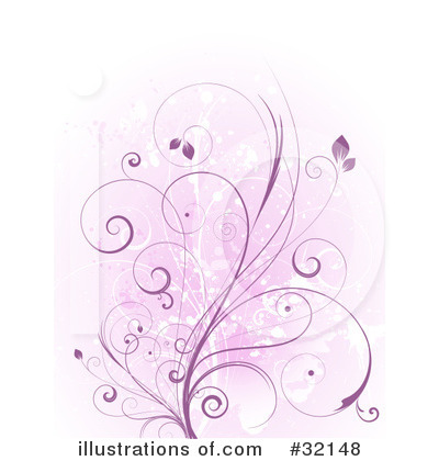 Royalty-Free (RF) Floral Clipart Illustration by KJ Pargeter - Stock Sample #32148