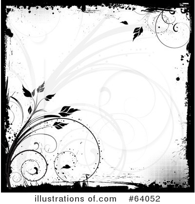 Royalty-Free (RF) Floral Clipart Illustration by KJ Pargeter - Stock Sample #64052