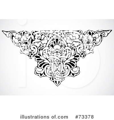 Royalty-Free (RF) Floral Clipart Illustration by BestVector - Stock Sample #73378