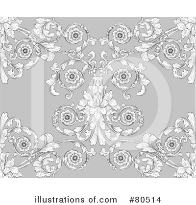 Royalty-Free (RF) Floral Clipart Illustration by AtStockIllustration - Stock Sample #80514
