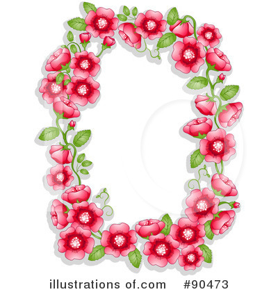 Royalty-Free (RF) Floral Clipart Illustration by BNP Design Studio - Stock Sample #90473