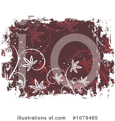 Royalty-Free (RF) Floral Grunge Clipart Illustration by KJ Pargeter - Stock Sample #1079465