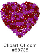 Floral Heart Clipart #88735 by elaineitalia