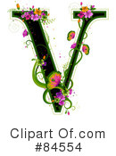 Floral Letter Clipart #84554 by BNP Design Studio