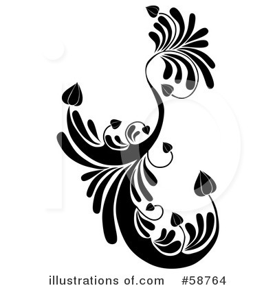 Flourish Clipart #58764 by MilsiArt