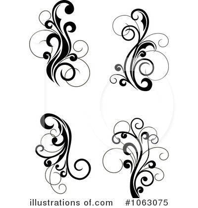 Royalty-Free (RF) Flourish Clipart Illustration by Vector Tradition SM - Stock Sample #1063075