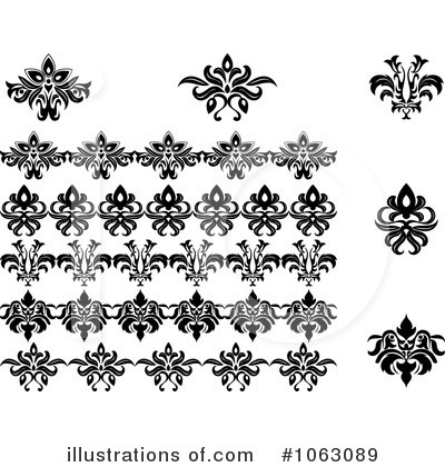Royalty-Free (RF) Flourish Clipart Illustration by Vector Tradition SM - Stock Sample #1063089