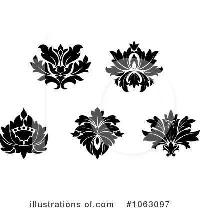 Royalty-Free (RF) Flourish Clipart Illustration by Vector Tradition SM - Stock Sample #1063097