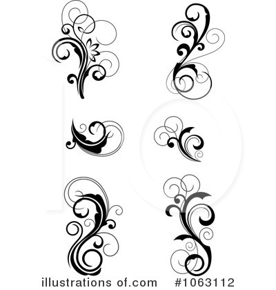 Royalty-Free (RF) Flourish Clipart Illustration by Vector Tradition SM - Stock Sample #1063112