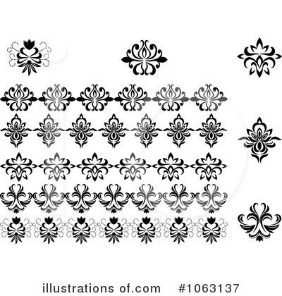 Royalty-Free (RF) Flourish Clipart Illustration by Vector Tradition SM - Stock Sample #1063137
