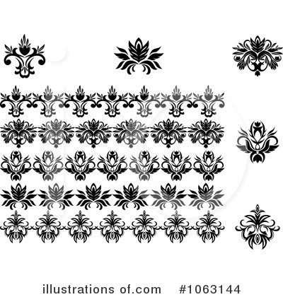 Royalty-Free (RF) Flourish Clipart Illustration by Vector Tradition SM - Stock Sample #1063144